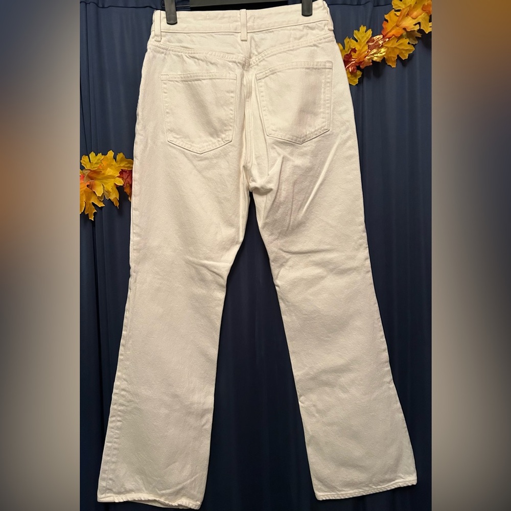 H&M White Women Jeans - Picture 2 of 4